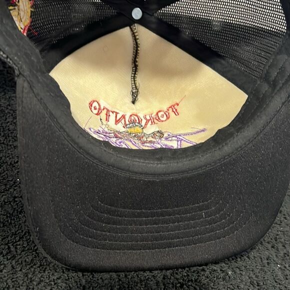 🔥🏀 Vintage TORONTO RAPTORS NBA Champions Snapback Foam Trucker HAT  - PERFECT - Picture 7 of 8